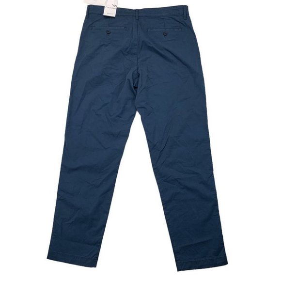 Calvin Klein Mens Pants Straight-Fit Stretch Chino Pants Size 29*30 - Picture 2 of 9